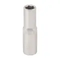 Długa metryczna nasadka sześciokątna 1/2 cala 12 mm - Silverline
