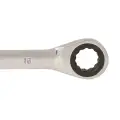 Stały klucz płasko-oczkowy z grzechotką 16 mm - Silverline