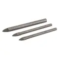 Zestaw wierteł do szkła i glazury 3 szt. 5, 6 oraz 8 mm - Silverline