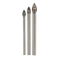 Zestaw wierteł do szkła i glazury 3 szt. 5, 6 oraz 8 mm - Silverline