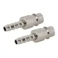 Europejskie złącze pneumatyczne do węża, 2 szt. Złącze do węża 8 mm - Silverline