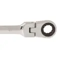 Przegubowy klucz płasko-oczkowy z grzechotką 10 mm - Silverline