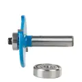 Frez tarczowy z prowadzącym łożyskiem kulkowym 8 mm Nr 10 i 20 - Silverline