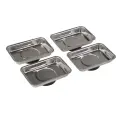 Komplet tac magnetycznych 4 szt. 95 x 65 mm - Silverline