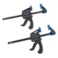 Mini ścisk, 2 szt. 100 mm - Silverline