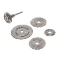 HSS tarcza do cięcia, 6 szt. 22, 25, 32, 35 oraz 44 mm - Silverline