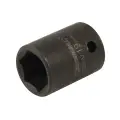 Metryczna nasadka udarowa sześciokątna 1/2 cala 19 mm - Silverline