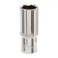 Długa metryczna nasadka sześciokątna 1/2 cala 22 mm - Silverline