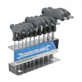 Zestaw kluczy Trx typu T, 10 szt. T9 - T50 - Silverline