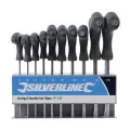 Zestaw kluczy Trx typu T, 10 szt. T9 - T50 - Silverline