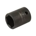 Metryczna nasadka udarowa sześciokątna 1/2 cala 21 mm - Silverline