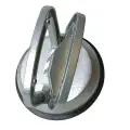Aluminiowa przyssawka do szyb 50 kg, pojedyncza - Silverline