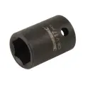 Metryczna nasadka udarowa sześciokątna 1/2 cala 17 mm - Silverline