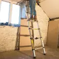 Drabina teleskopowa 2,6 m, 9 szczeblowa - Silverline