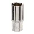 Długa metryczna nasadka sześciokątna 1/2 cala 27 mm - Silverline
