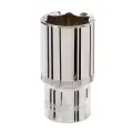 Długa metryczna nasadka sześciokątna 1/2 cala 30 mm - Silverline