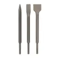 Zestaw dłut udarowych SDS Plus 3 szt. 250 mm – 20, 40 mm oraz szpic - Silverline