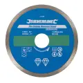 Tarcza diamentowa do glazury 110 x 22,23 mm ciągła obręcz - Silverline