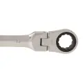 Przegubowy klucz płasko-oczkowy z grzechotką 17 mm - Silverline