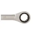 Stały klucz płasko-oczkowy z grzechotką 27 mm - Silverline