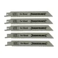 Brzeszczot do piły szablastej, 5 TPI, 5 szt. HCS - 6 TPI - 150 mm - Silverline