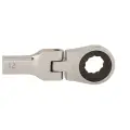 Przegubowy klucz płasko-oczkowy z grzechotką 12 mm - Silverline