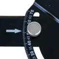 Szerokokątny kątownik traserski z mocowaniem 550 mm - Silverline