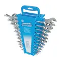 Zestaw kluczy płasko-oczkowych, 22 szt. 6 - 22mm i 1/4 - 7/8 cala - Silverline