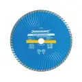 Tarcza diamentowa Turbo 230 x 22,23 mm ażurowa obręcz ciągła - Silverline