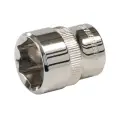 Metryczna nasadka sześciokątna 3/8 cala 18 mm - Silverline