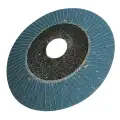 Dysk lamelkowy z nasypem cyrkonowym 115 mm, P 80 - Silverline