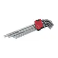 Zestaw kluczy z końcówką kulistą Expert, 9 szt. 1.5 - 10 mm - Silverline