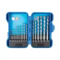 Zestaw wierteł udarowych TCT, 15 szt. 3 - 10 mm - Silverline