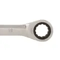 Stały klucz płasko-oczkowy z grzechotką 19 mm - Silverline