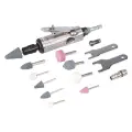 Szlifierka prosta pneumatyczna, zestaw 15 szt. 160 mm - Silverline