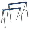 Metalowy stojak kozioł, dwupak 125 kg - Silverline