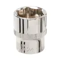 Metryczna nasadka sześciokątna 1/2 cala 24 mm - Silverline