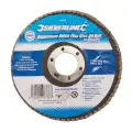 Dysk lamelkowy z nasypem z tlenku glinu 115 mm, P 80 - Silverline