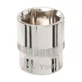 Metryczna nasadka sześciokątna 3/8 cala 19 mm - Silverline