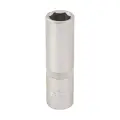 Długa metryczna nasadka sześciokątna 1/2 cala 14 mm - Silverline