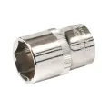 Zestaw nasadek metrycznych, sześciokątna 3/8 cala, 13 elem. 6 - 21 mm - Silverline