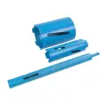 Zestaw 3 diamentowych wierteł rdzeniowych, komplet 7 elem. 28, 52 oraz 107 mm - Silverline
