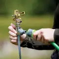 Impulsowy zraszacz ogrodowy 1/2 cala złącze zewnętrzne - 300 mm - Silverline
