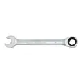 Zestaw stałych kluczy płasko-oczkowych z grzechotką, 12 szt. 8 - 19 mm - Silverline