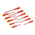 Zestaw izolowanych wkrętaków - Softgrip, 11 szt. 11 szt. - Silverline