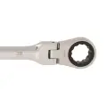 Przegubowy klucz płasko-oczkowy z grzechotką 30 mm - Silverline