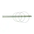 Podpora pierścieniowa dla roślin, 3 pierścienie, 600 mm Ø 180, 200 oraz 220 mm - Silverline