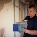 Rękawice robocze pokryte lateksem XL 10 - Silverline