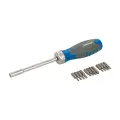 Wkrętak grzechotkowy z wymiennymi bitami 12 w 1 12 w 1 - Silverline