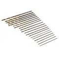 Zestaw mikro wierteł HSS, 20 szt. 0,3 - 1,6 mm - Silverline